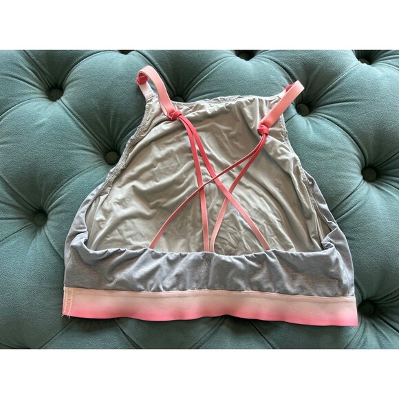 Victorias Secret High Neck Strappy Sports Bra size Large L - Picture 2 of 4